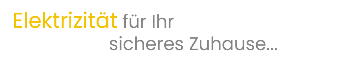 Planung, Ausfhrung und Reparatur von Elektroinstallationen